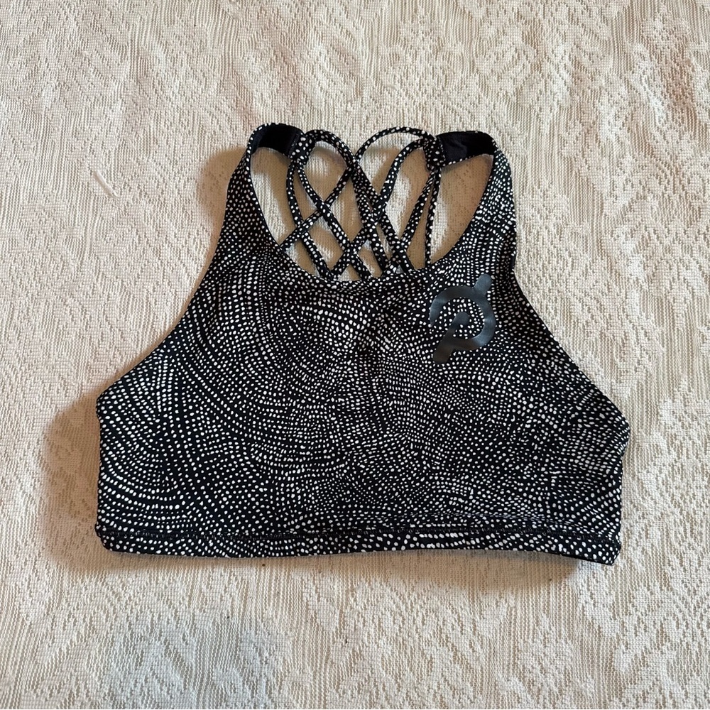 Lululemon X Peloton free to be crisscross sports bra
